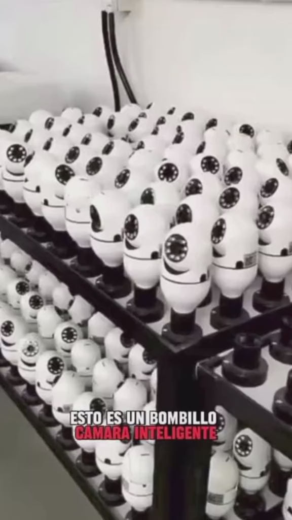 Cámara de Bombillo WiFi 720P V380 Pro